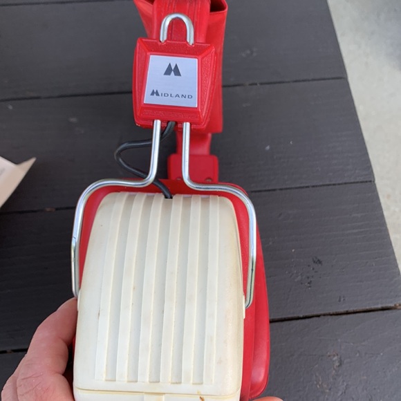 Vintage Midland Music Muffs 2-Speaker Radio Headphones with Box - Picture 3 of 8